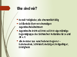 Wer sind wir?